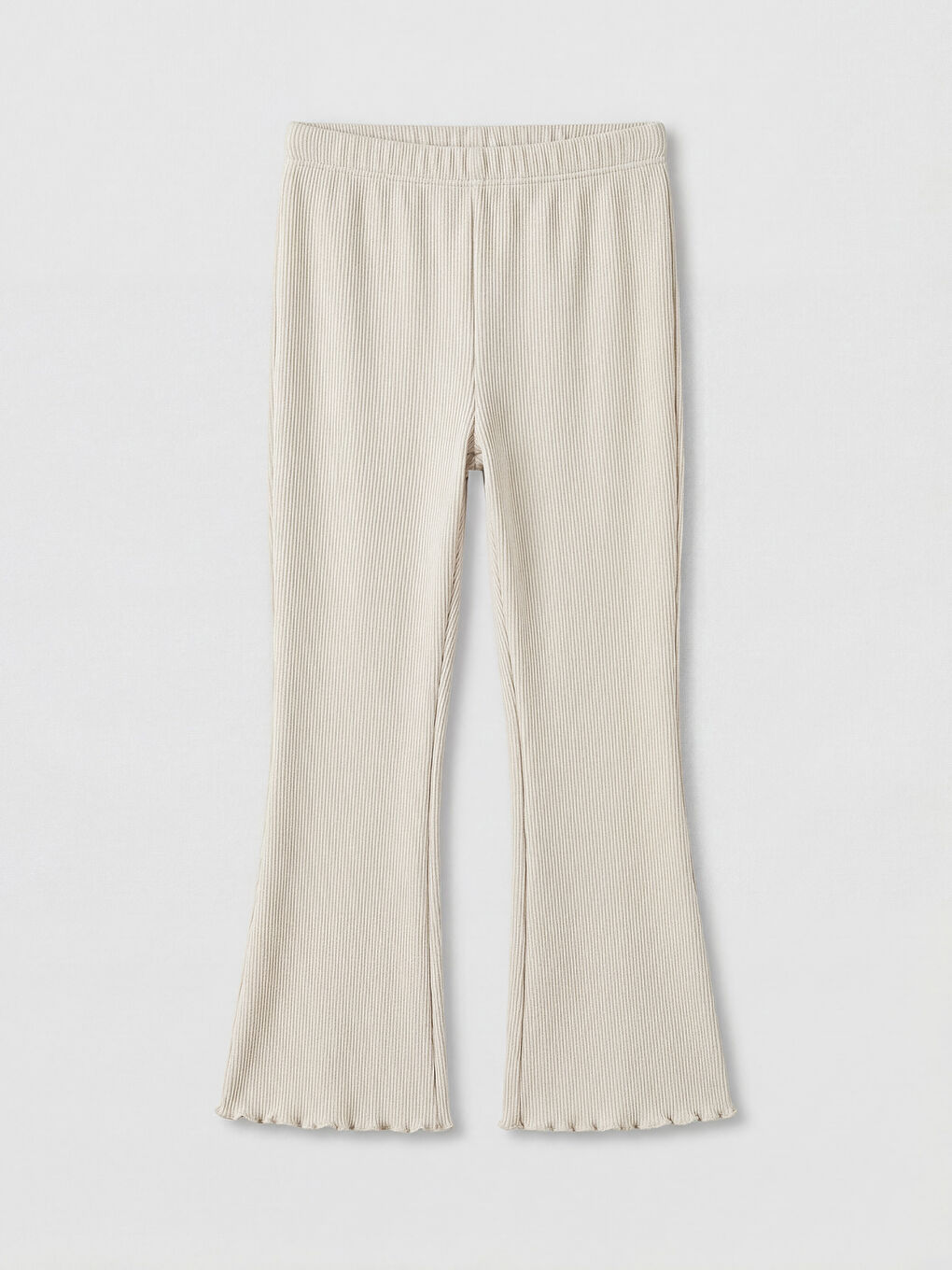 Kahverengi Kız Bebek İspanyol Paça Eşofman Altı 3'lü-5