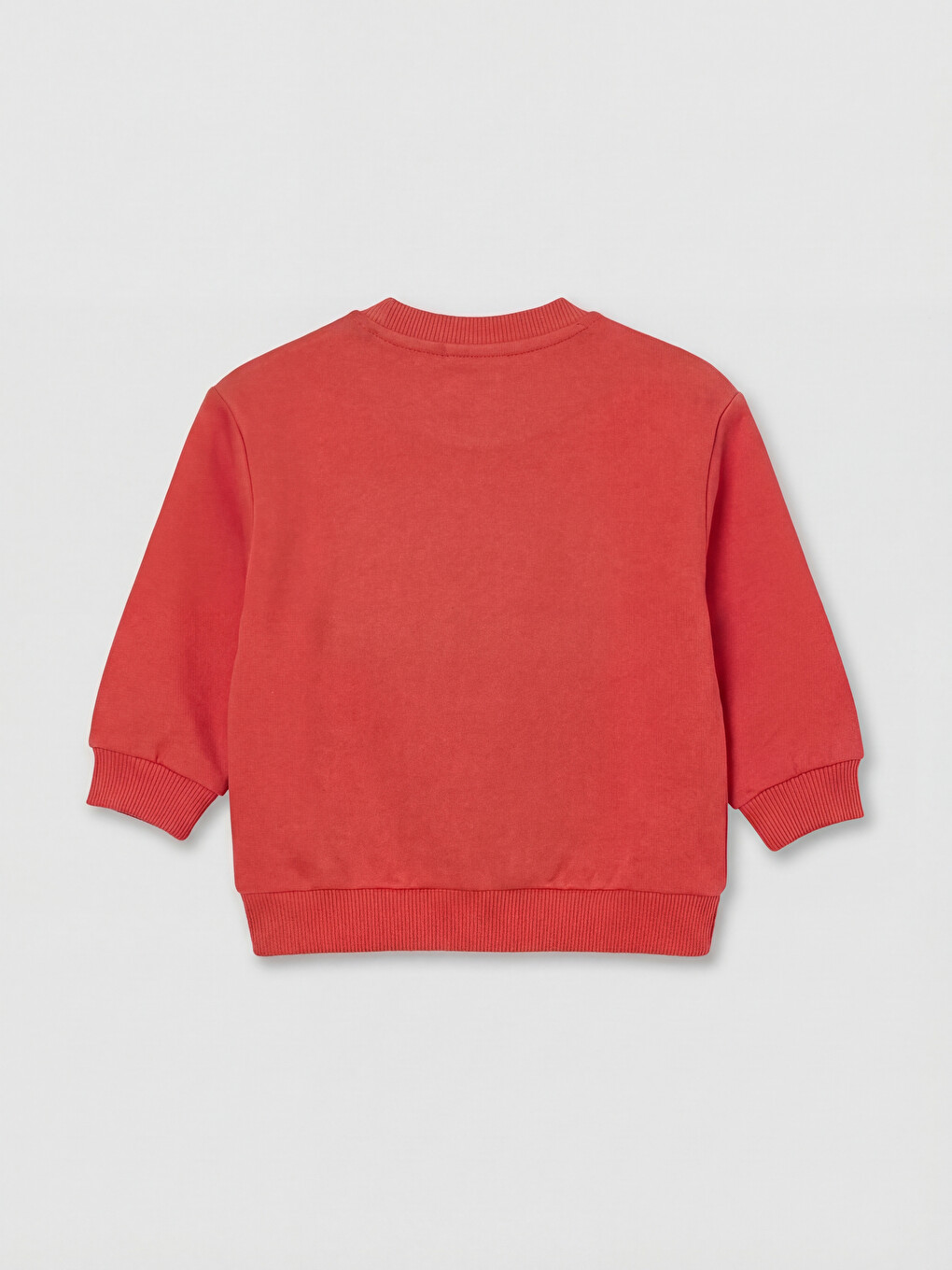 Mercan Bisiklet Yaka La Baskılı Erkek Bebek Sweatshirt-1