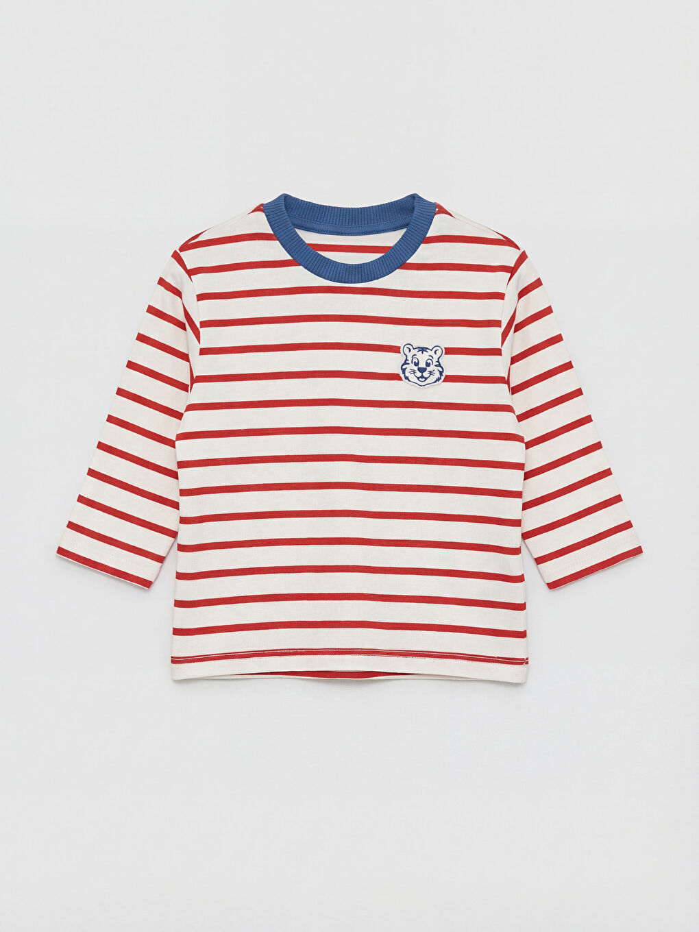 Kırmızı Erkek Bebek Jean Pantolon ve Tişört-1