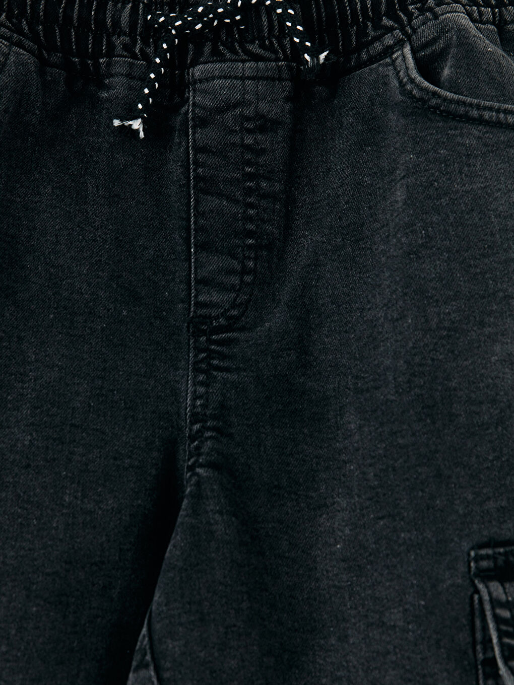 Erkek Çocuk Kargo Jean Pantolon-2