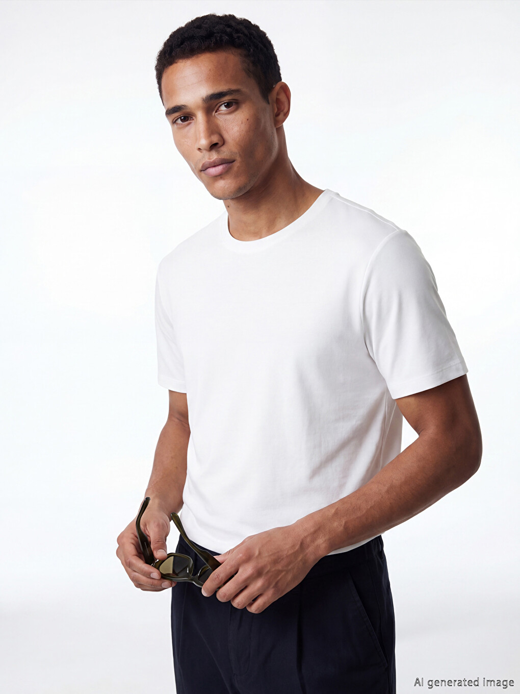 Regular Fit Modal Men's T-shirt