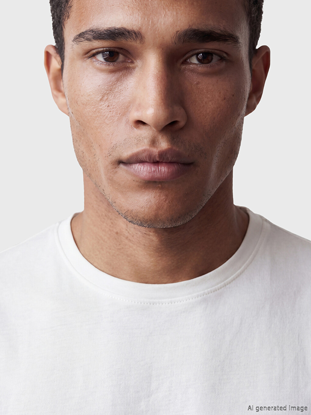 Regular Fit Modal Men's T-shirt-5