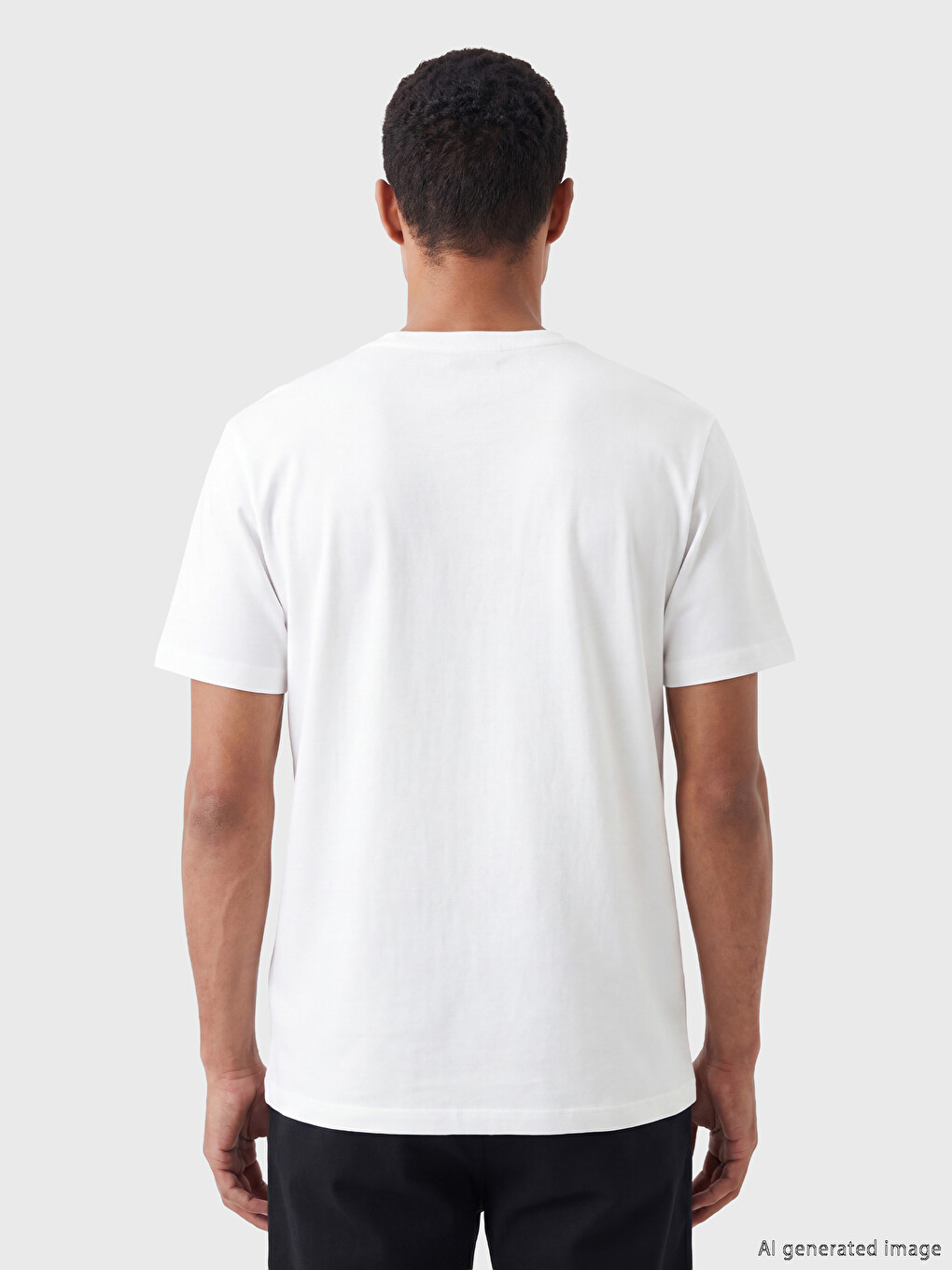 Regular Fit Modal Men's T-shirt-7