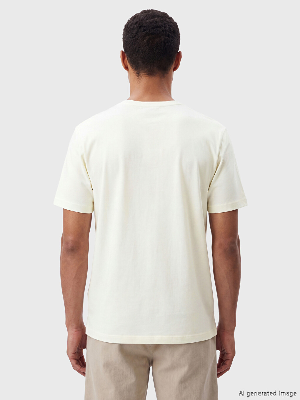Regular Fit Modal Men's T-shirt-7