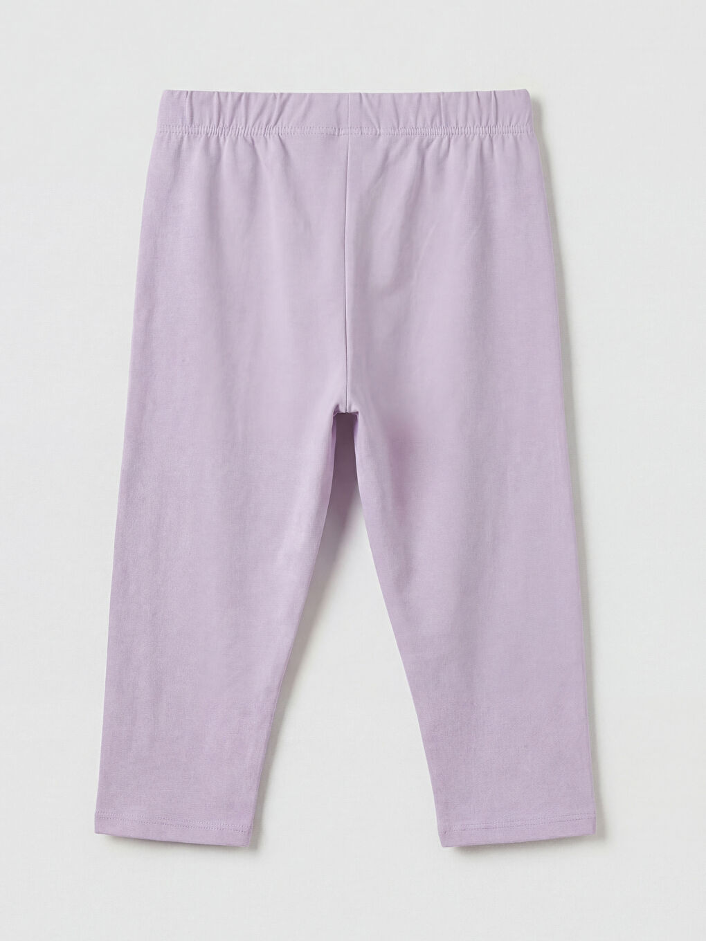 Lila Capyfun Baskılı Kız Çocuk Tişört ve Tayt-4