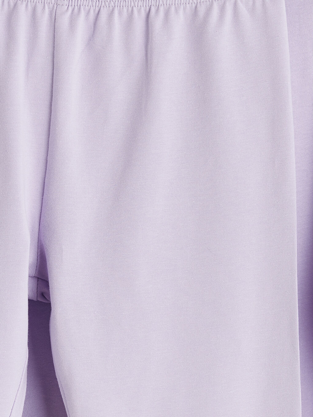 Lila Capyfun Baskılı Kız Çocuk Tişört ve Tayt-6