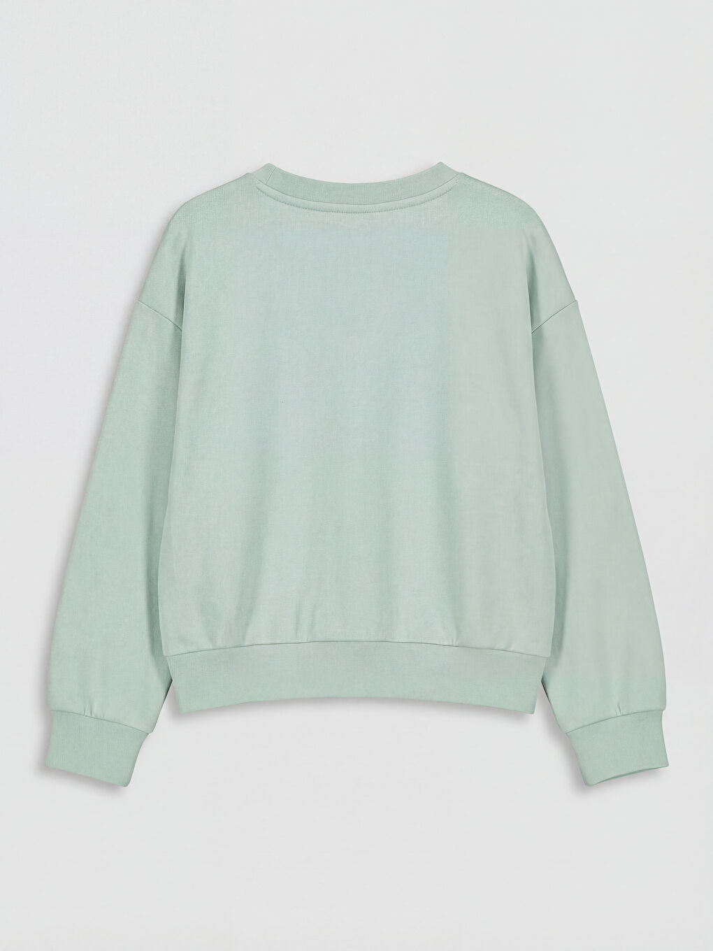 Yeşil New York Baskılı Kız Çocuk Soft Touch Eşofman Takım-2