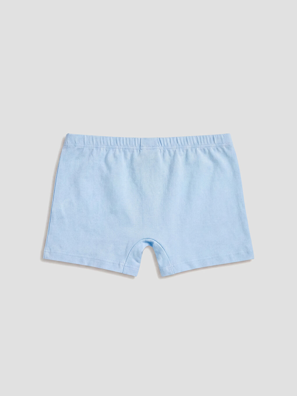 Ekru Stitch Baskılı Kız Çocuk Boxer 3'lü-4