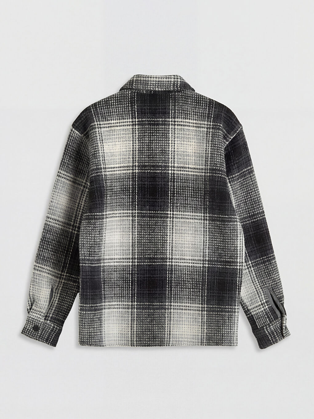 Gri Ekose Erkek Çocuk Gömlek-1