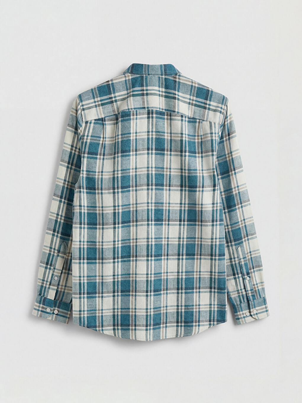 Mavi Regular Fit Kareli Erkek Gömlek-1