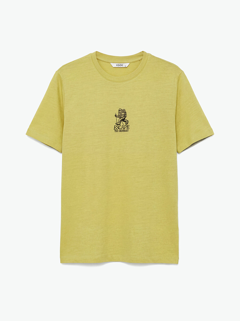 Crew Neck Embroidered Men's T-Shirt-4