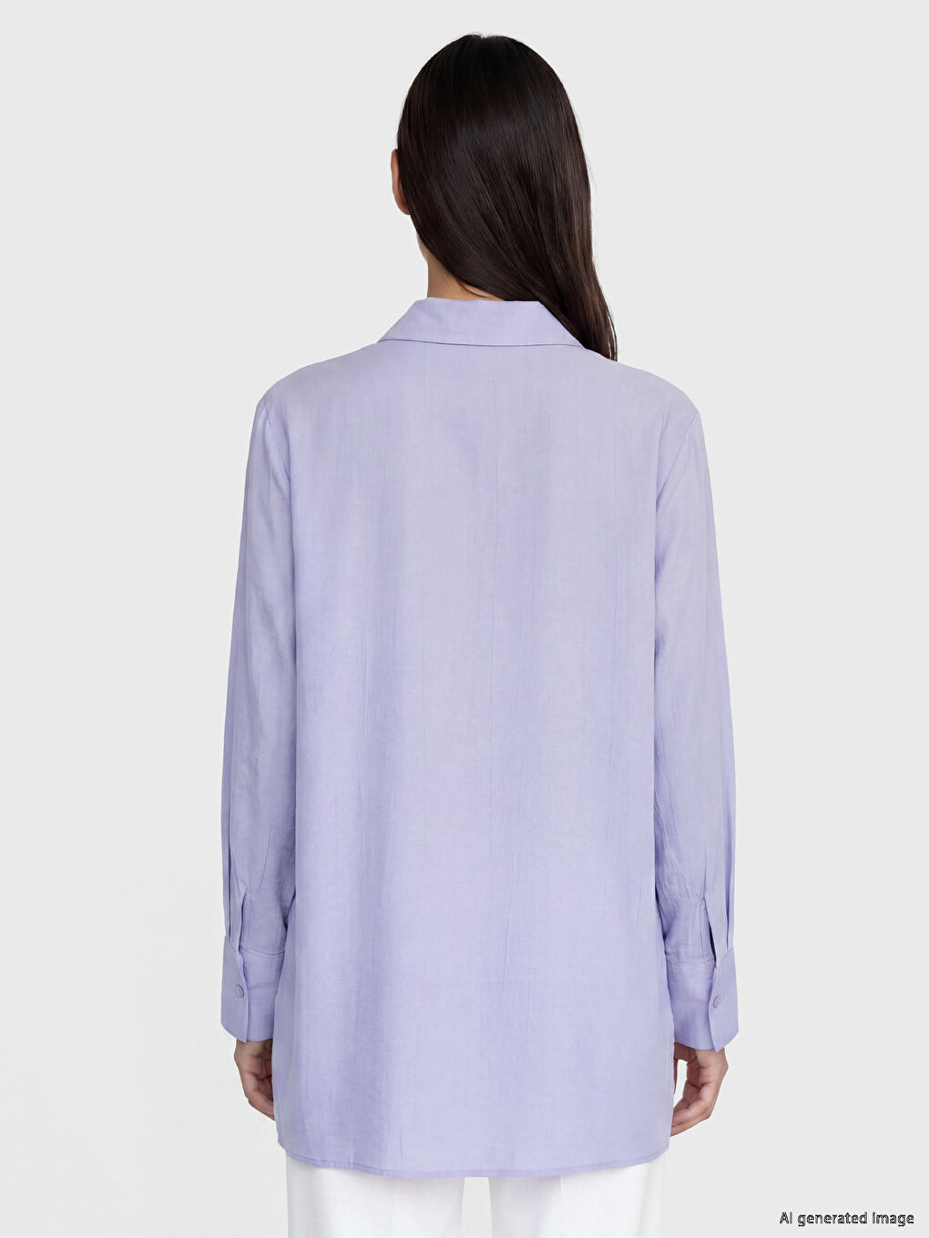 Crinkle Women's Shirt Tunic-3