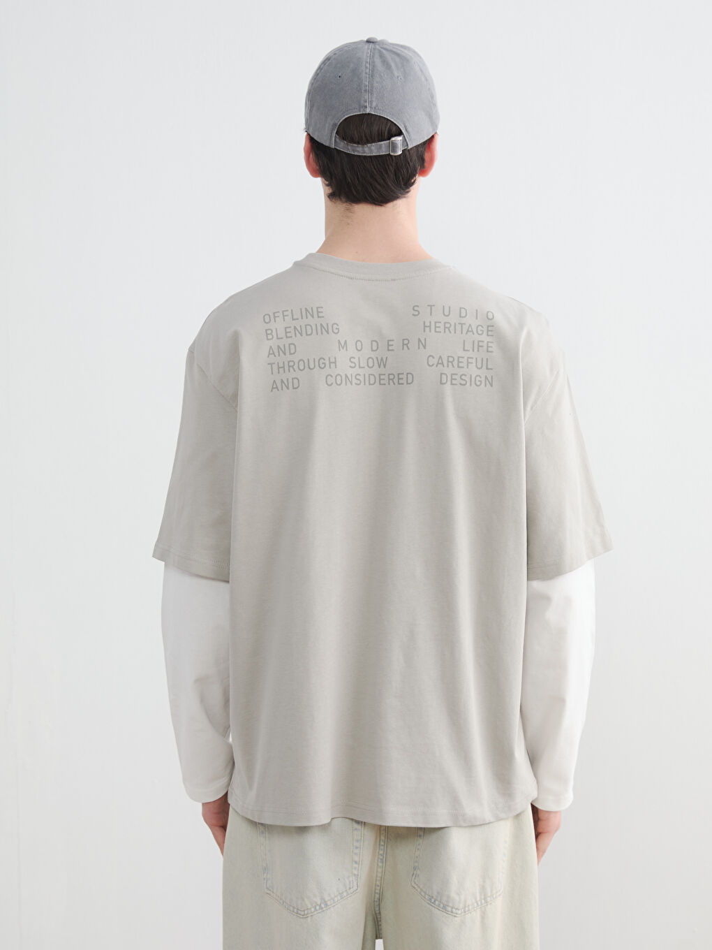 Muška majica sa okruglim izrezom i štampom-3