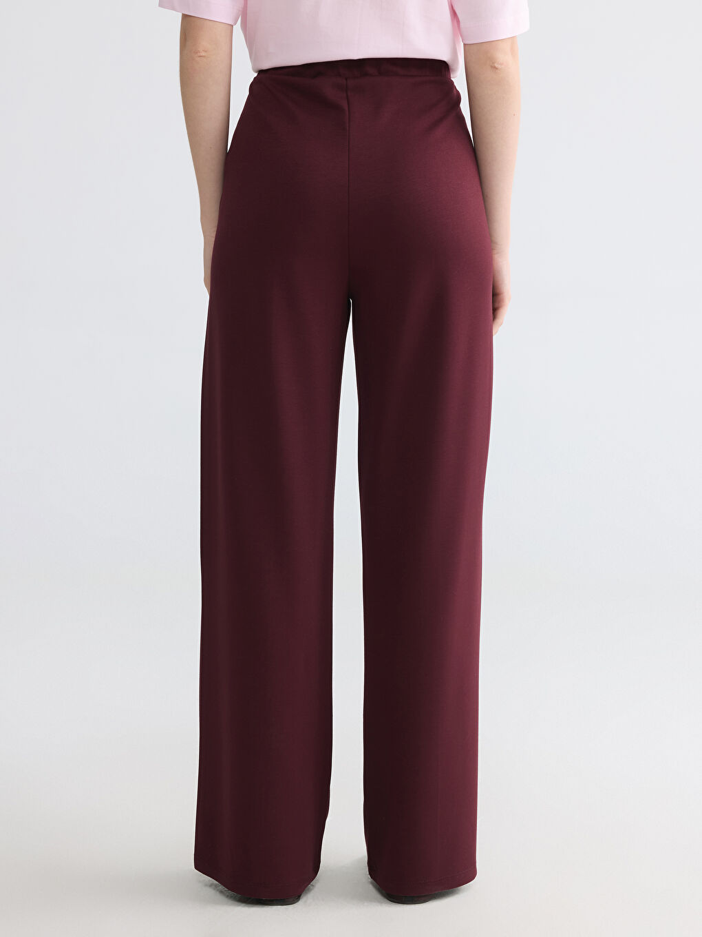 Elastic Waist Soft Touch Women's Sweatpants-3