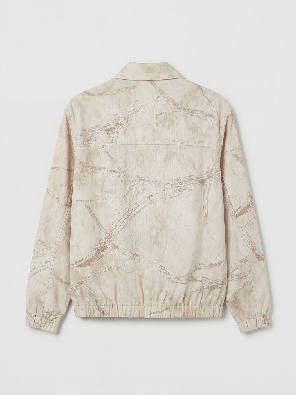 Bej Loose Fit Erkek Mont-1