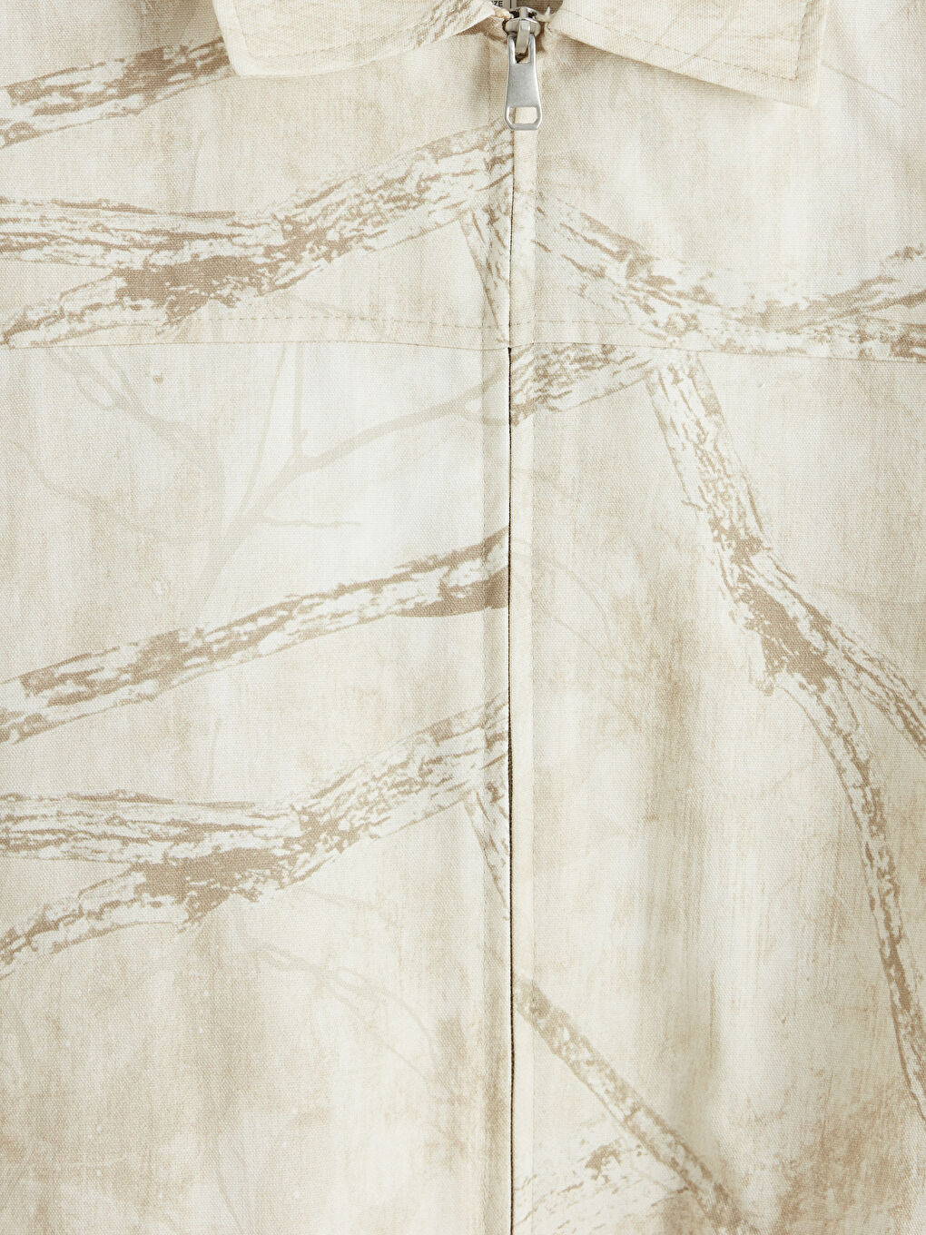 Bej Loose Fit Erkek Mont-2