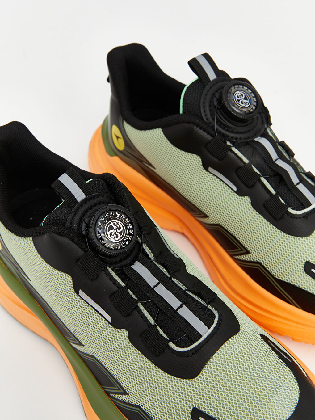 Haki File Detaylı Erkek Çocuk Spor Ayakkabı-2