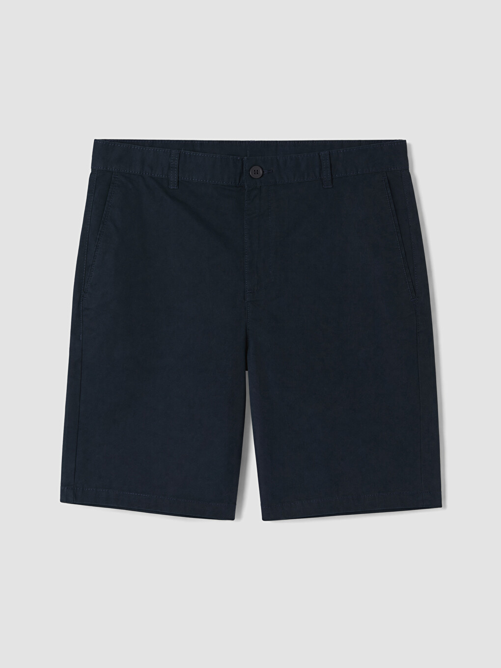 Regular Fit Gabardine Men's Shorts-3
