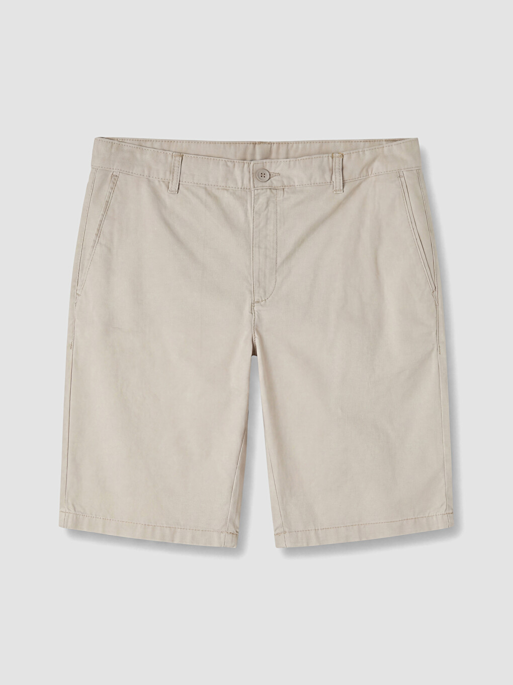 Regular Fit Gabardine Men's Shorts-4