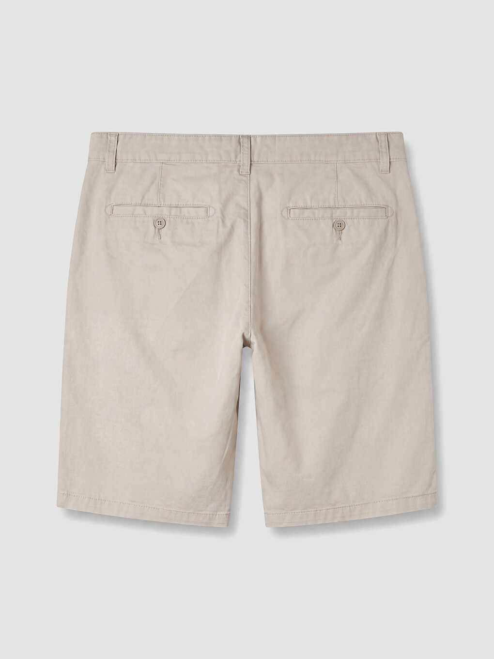 Regular Fit Gabardine Men's Shorts-6