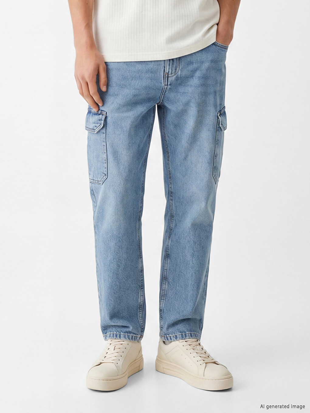 Baggy Fit Men's Jeans-1