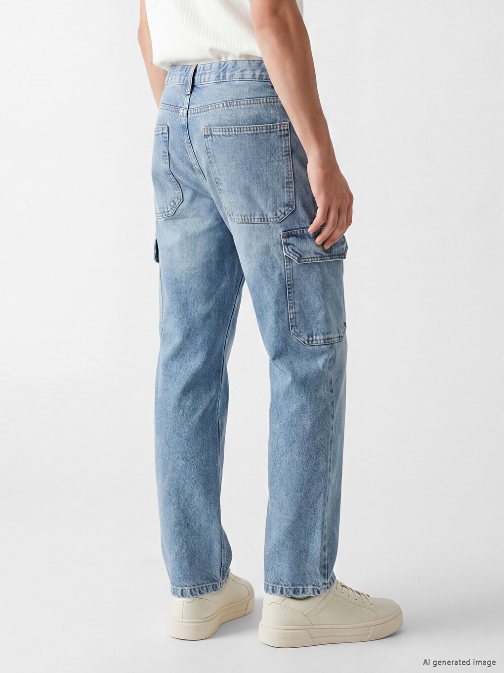 Baggy Fit Men's Jeans-2