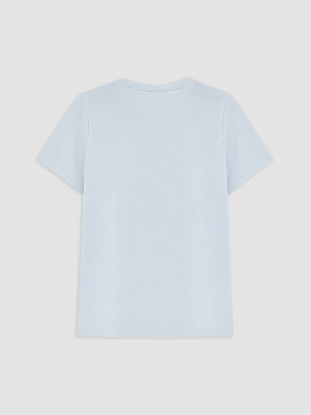 Woman Blue T-shirt-5