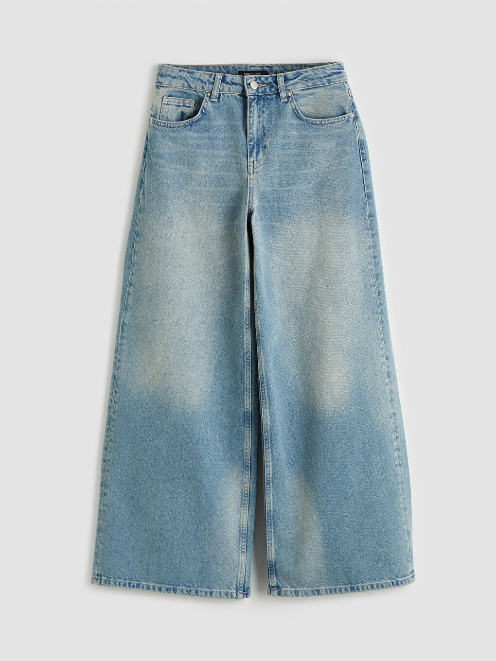 İndigo Wideleg Kadın Jean Pantolon