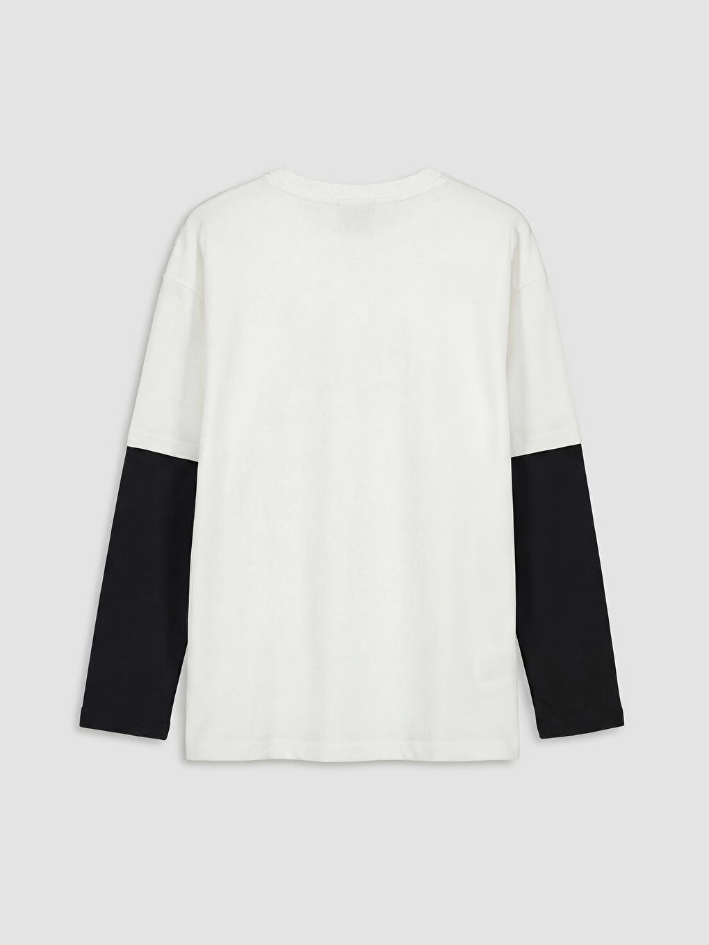 Ekru Bisiklet Yaka Naruto Baskılı Erkek Çocuk Tişört-1