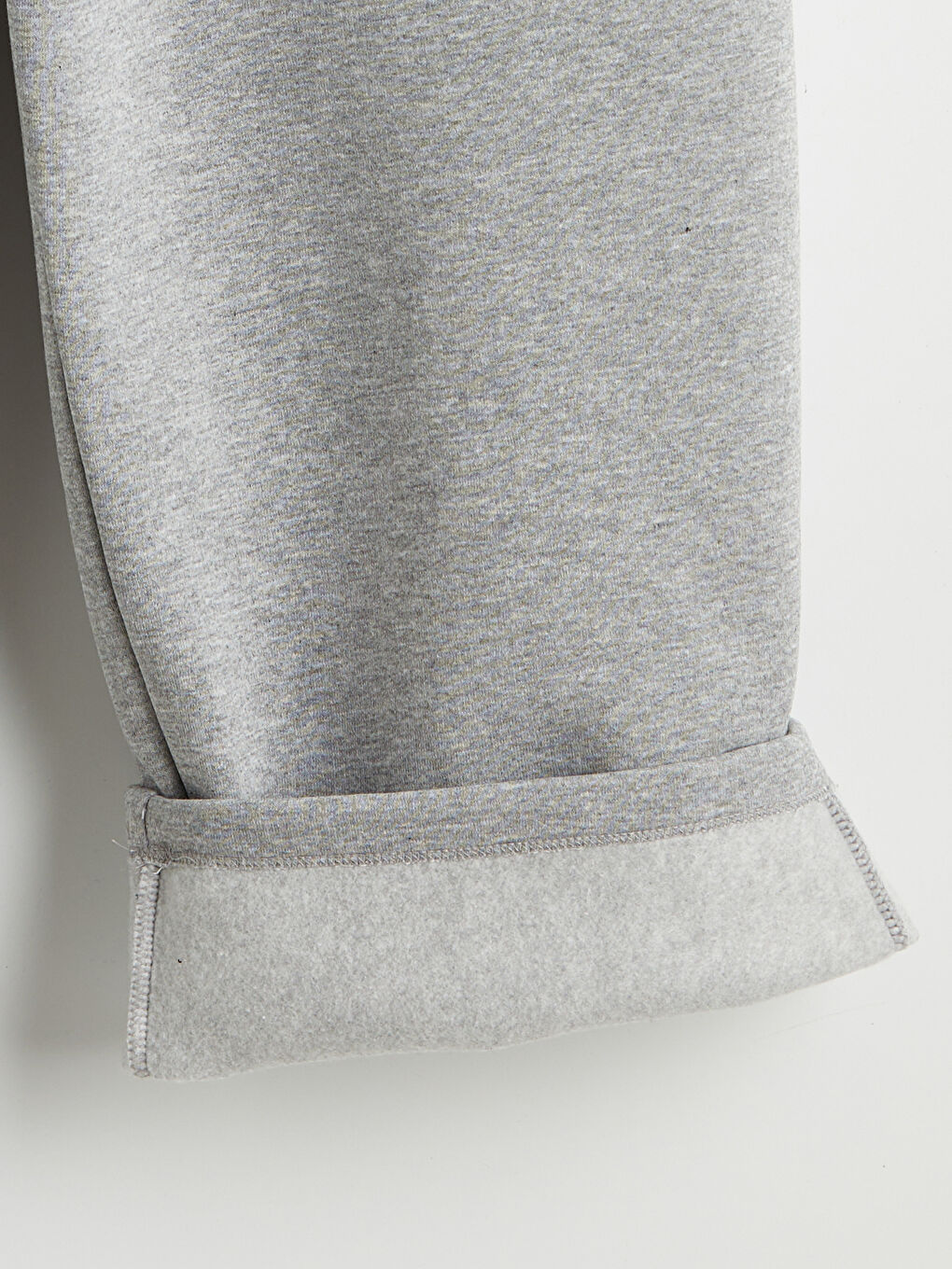 Gri Beli Lastikli Kadın Eşofman Altı-2