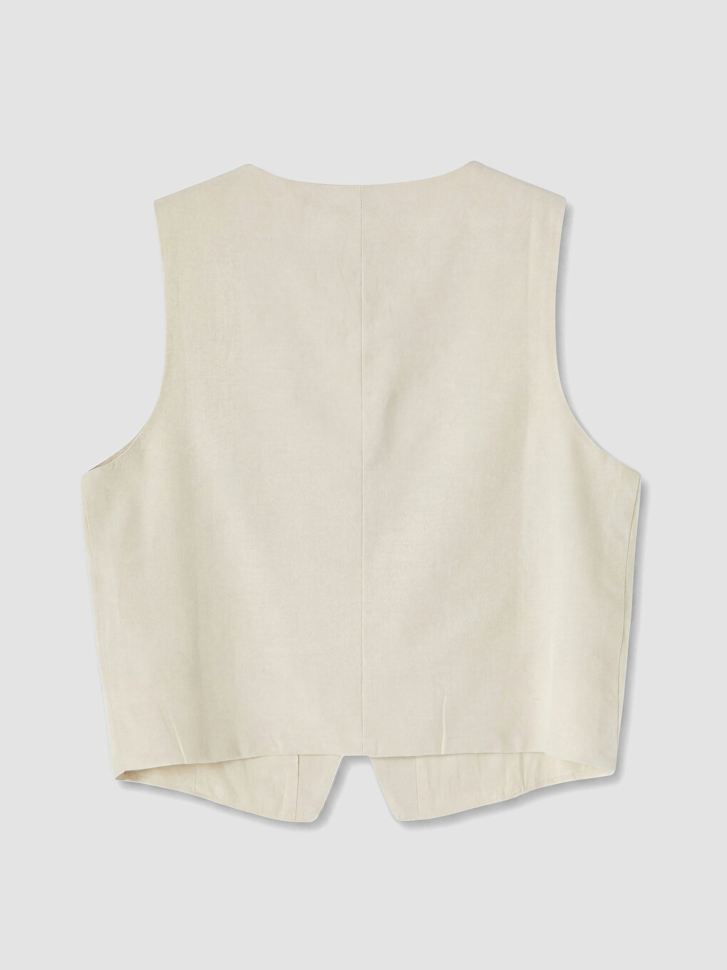 Vestă De Costum Bej Femeie-6