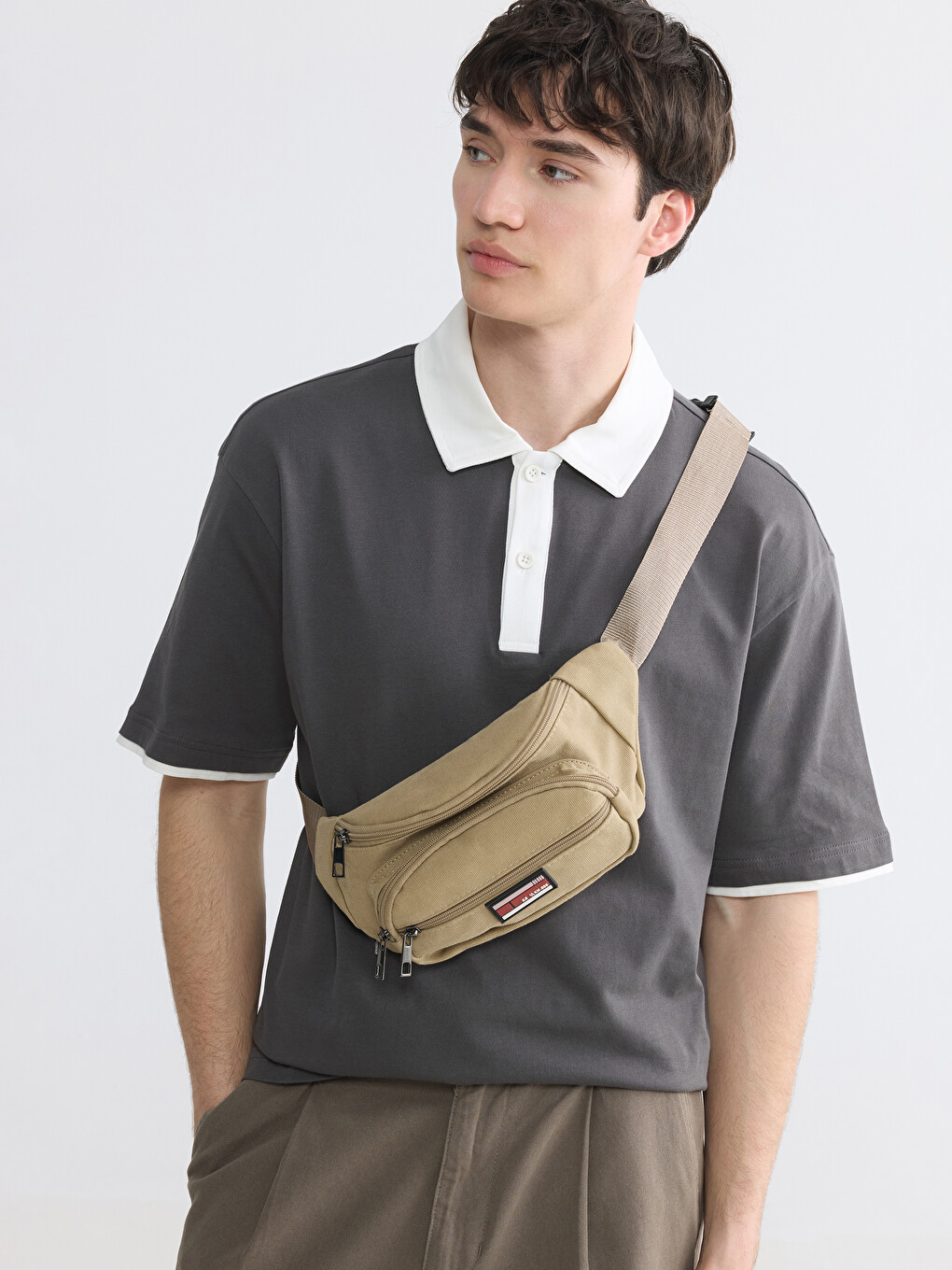 Polo Collar Jersey Men's T-Shirt
