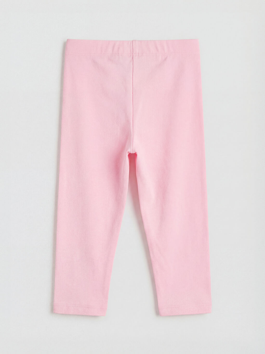 Bordo Beli Lastikli Kız Çocuk Tayt 2'li-5