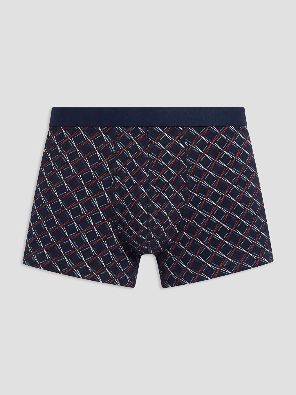 Siyah Pamuklu Esnek Erkek Boxer 7'li-3