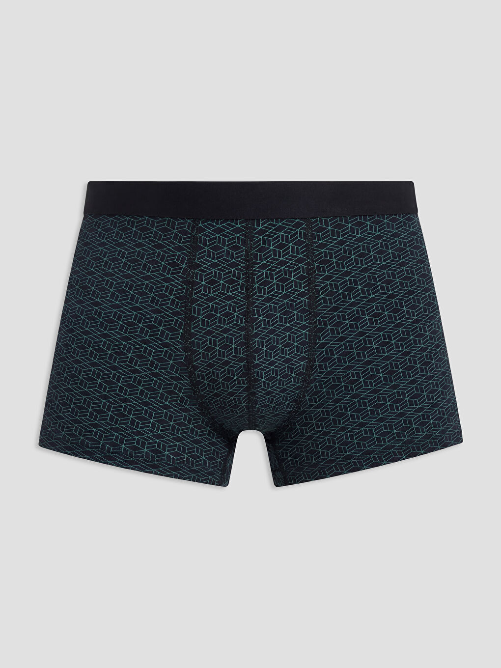 Siyah Standart Kalıp Erkek Boxer 7'li-3