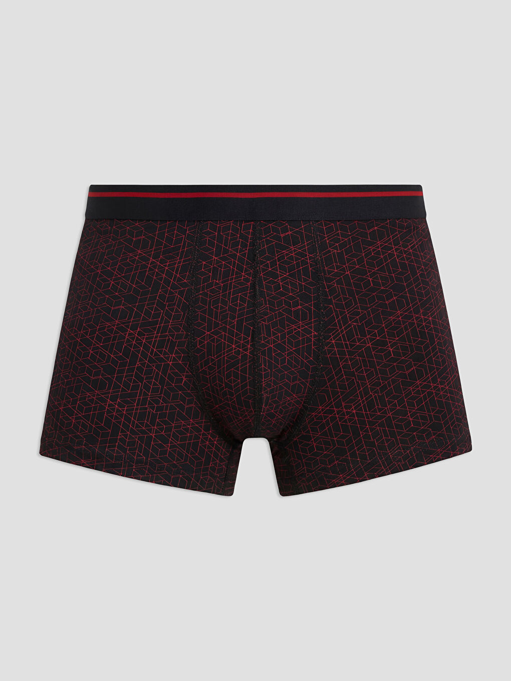 Siyah Standart Kalıp Erkek Boxer 7'li-4