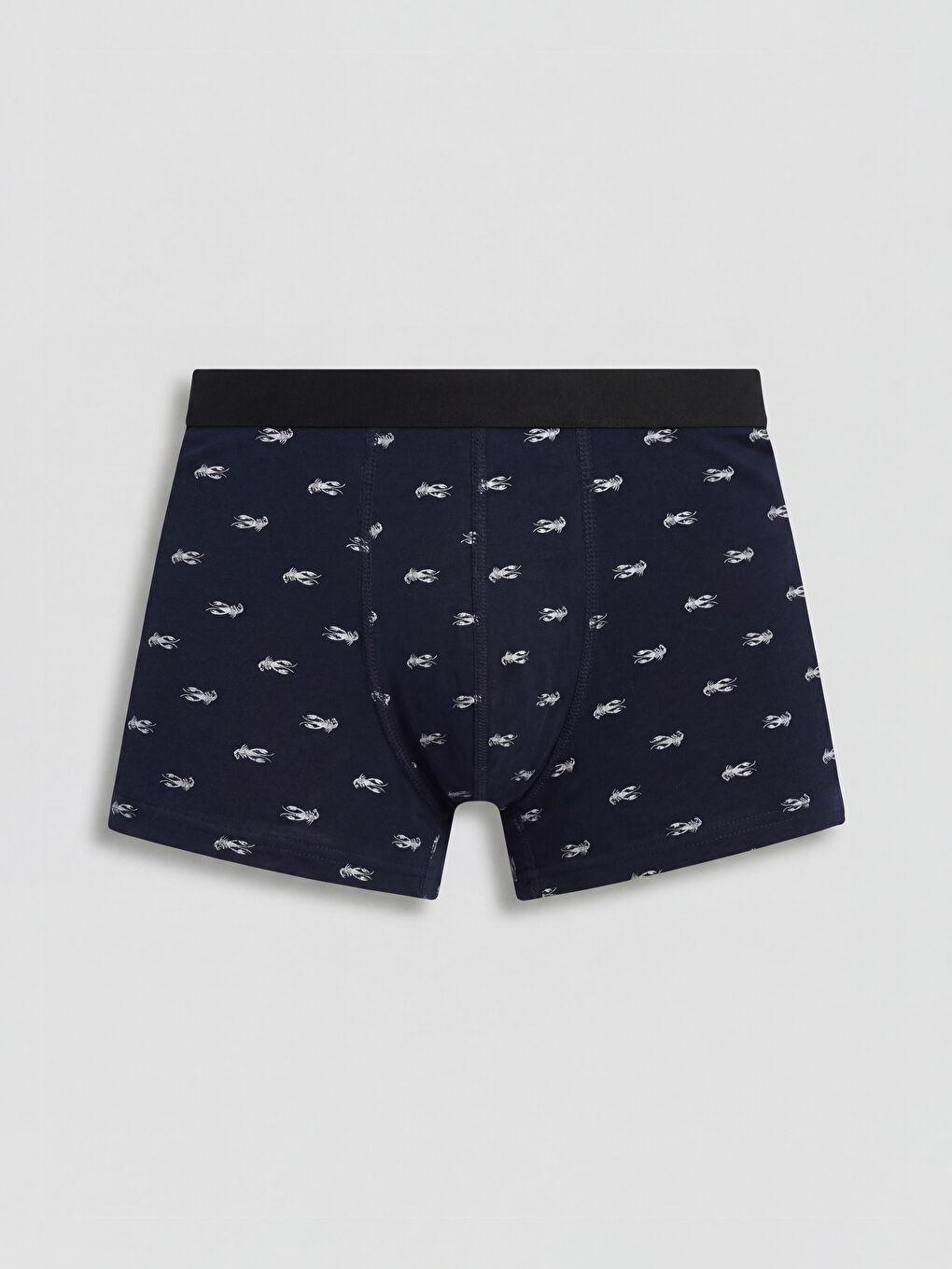 Lacivert Regular Fit Erkek Boxer 7'li-6