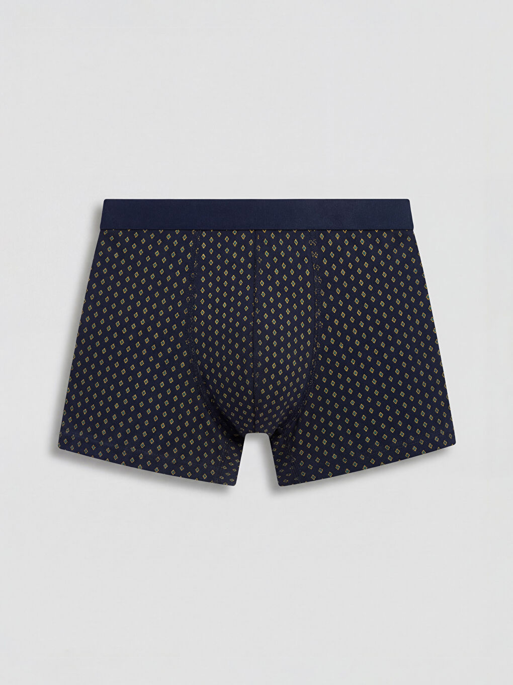 Siyah Pamuklu Esnek Erkek Boxer 7'li-1