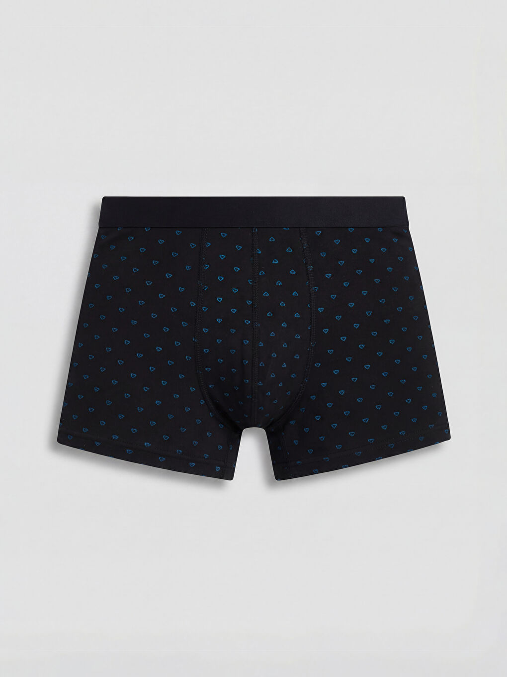 Siyah Pamuklu Esnek Erkek Boxer 7'li-7