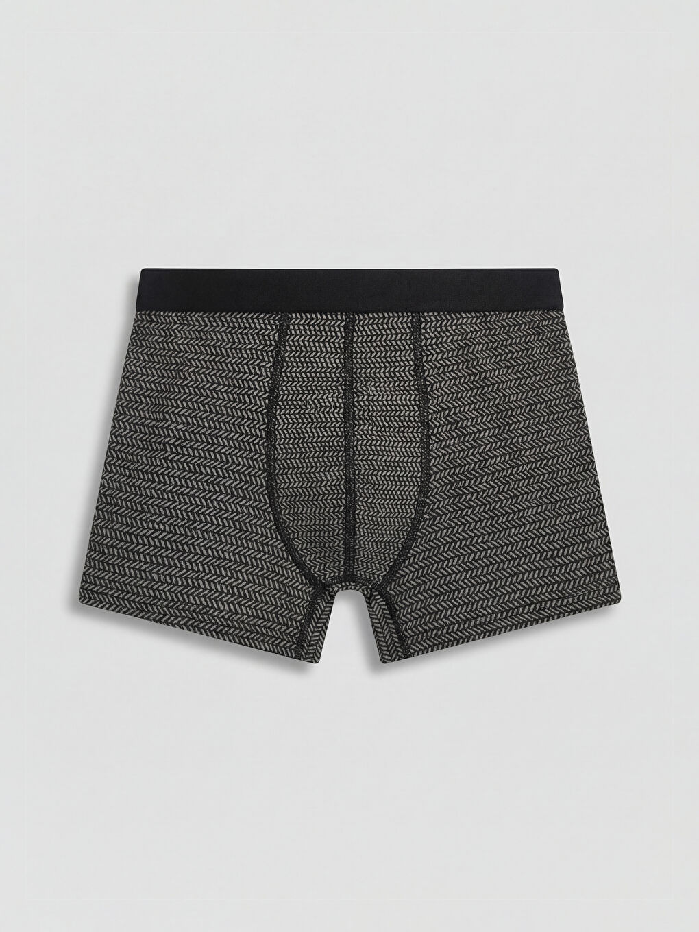 Siyah Pamuklu Esnek Erkek Boxer 7'li-5
