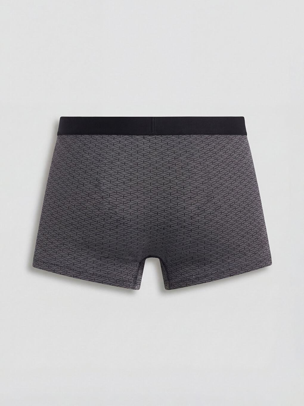 Siyah Pamuklu Esnek Erkek Boxer 7'li-8