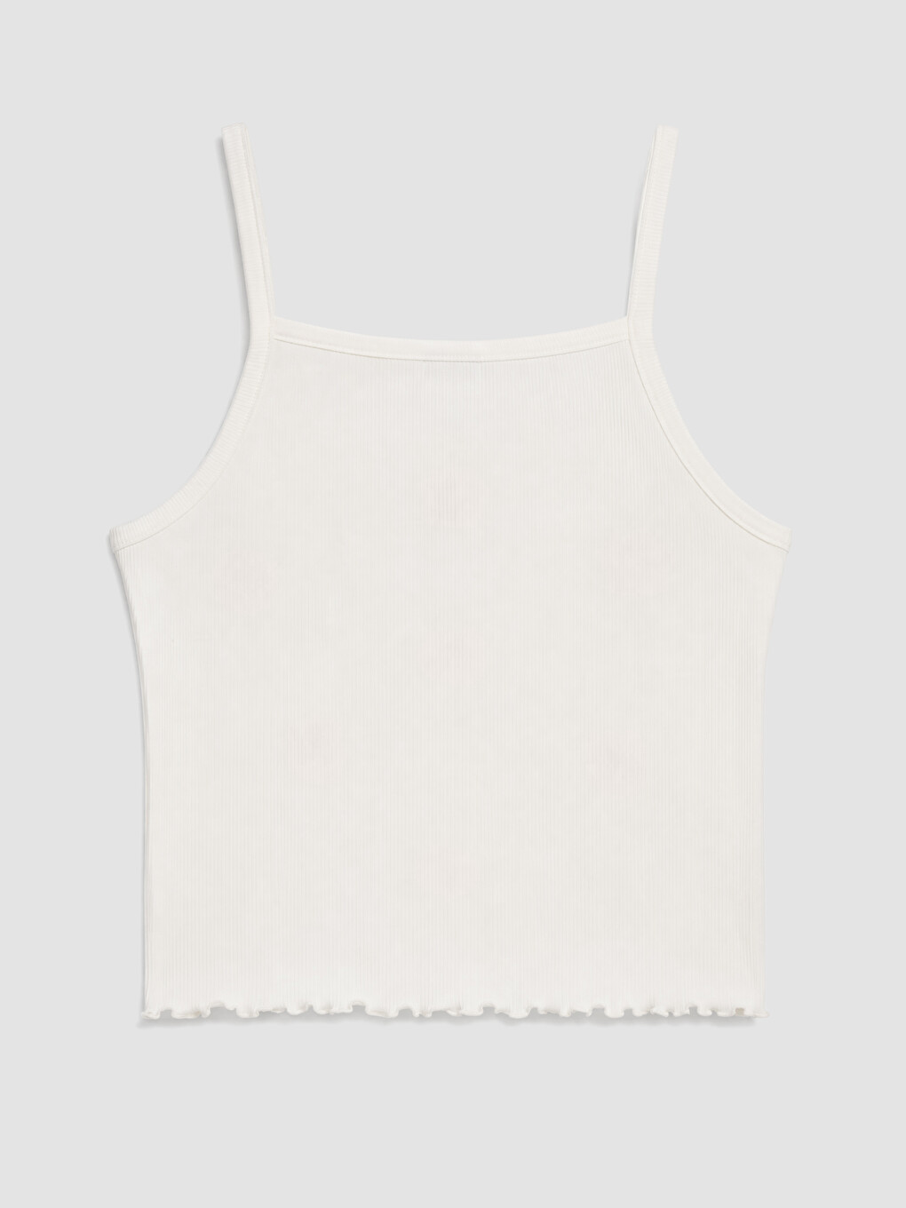 Girl White Tank Top-2