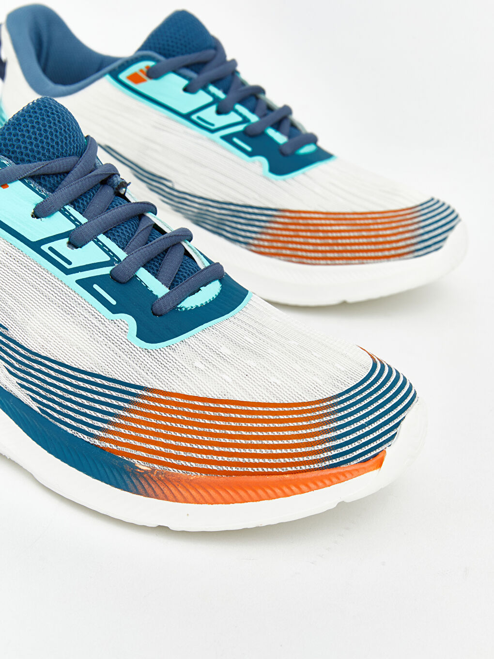 Ekru File Detaylı Erkek Çocuk Spor Ayakkabı-2