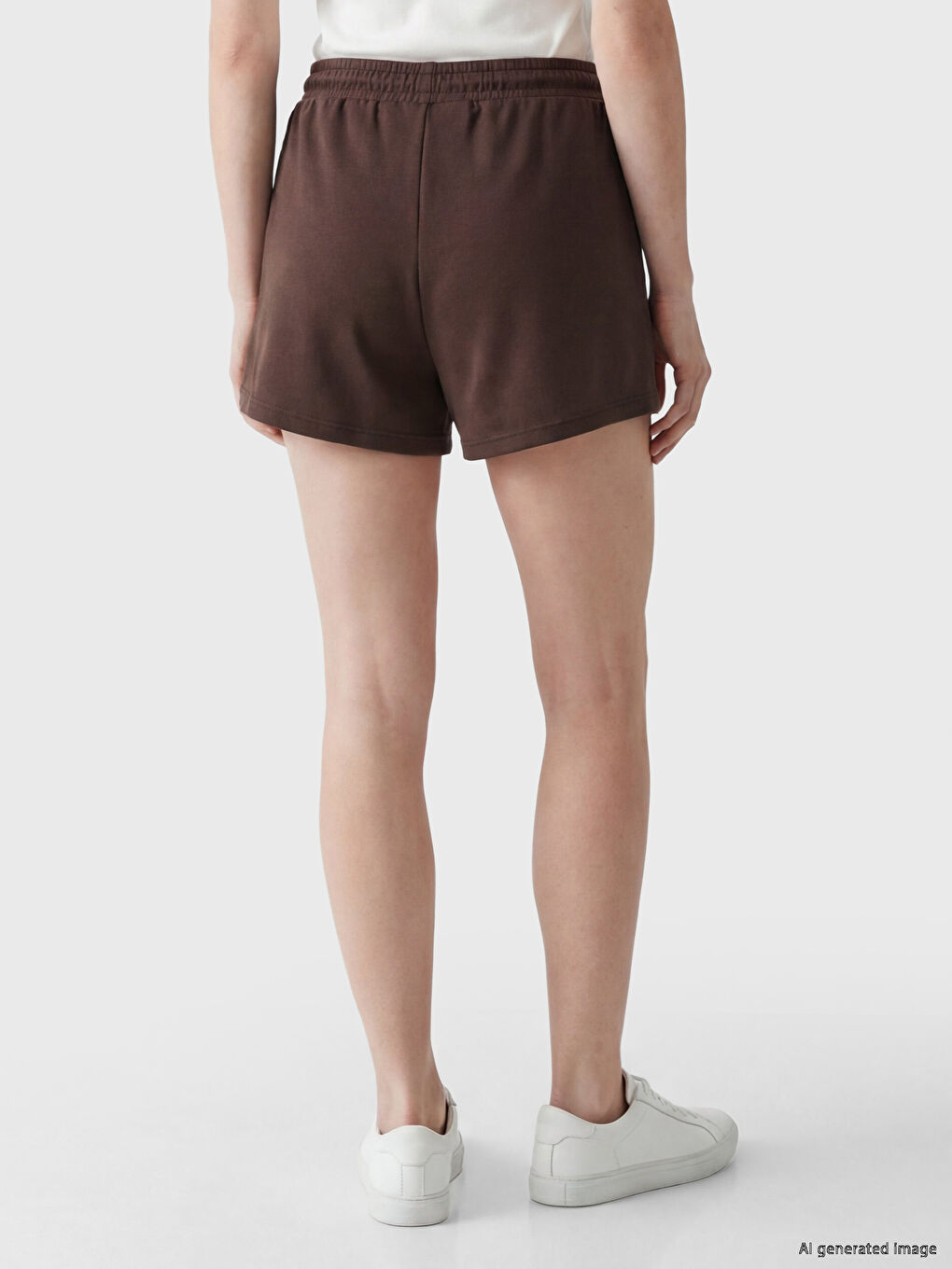 Striped Soft Touch Women's Shorts-2