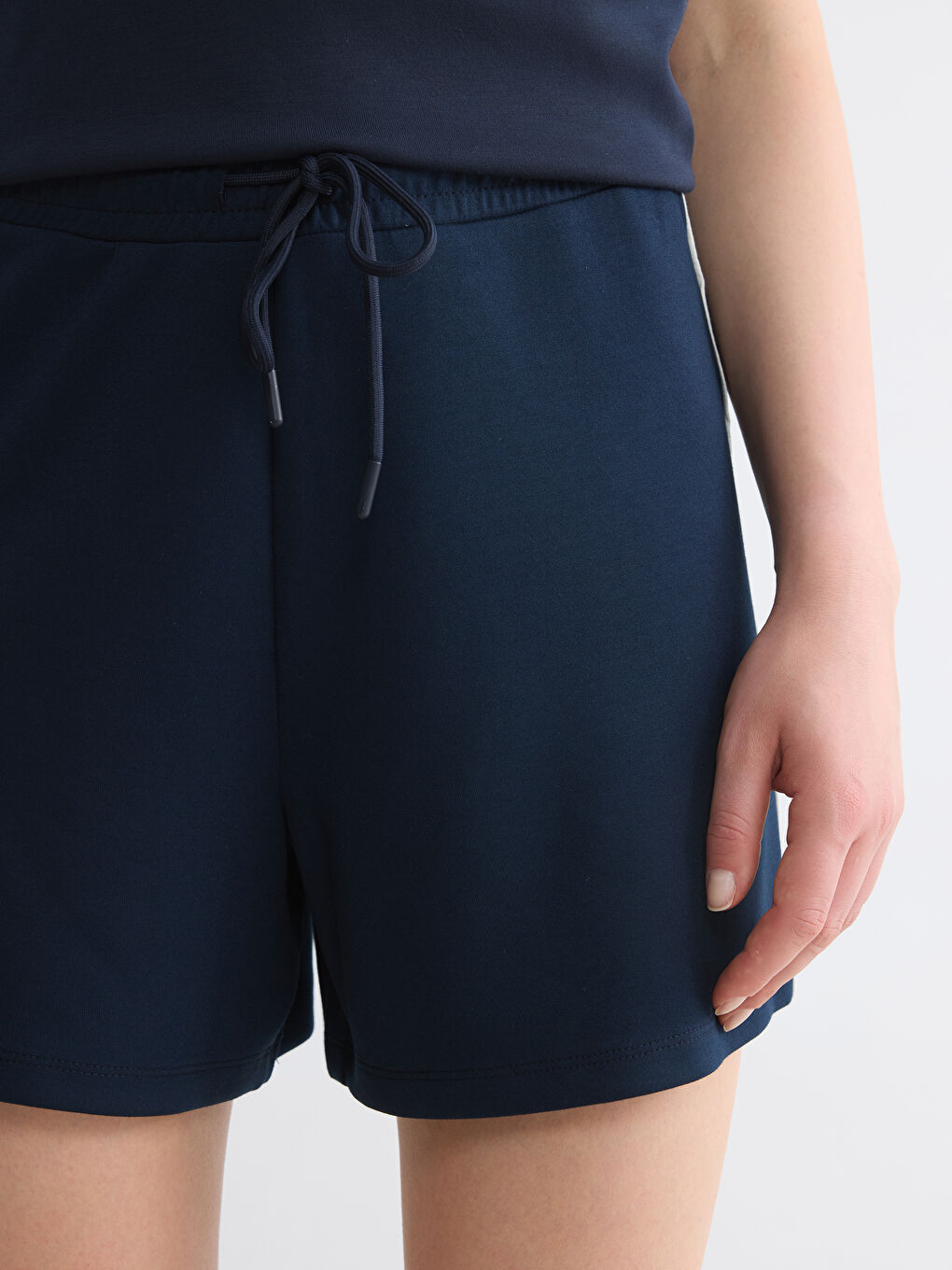 Striped Soft Touch Women's Shorts-2
