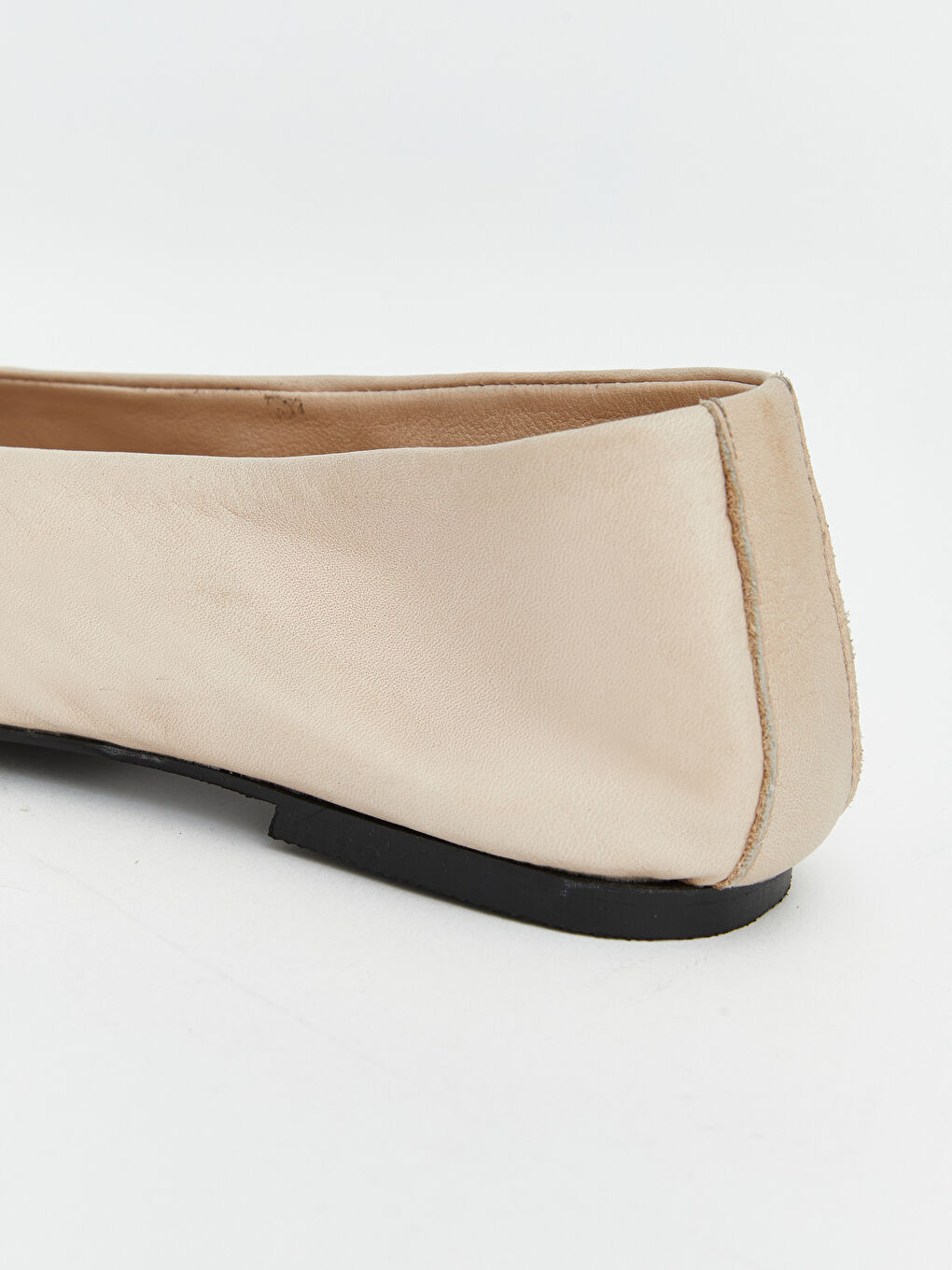 Bej Hakiki Deri Kadın Babet-4