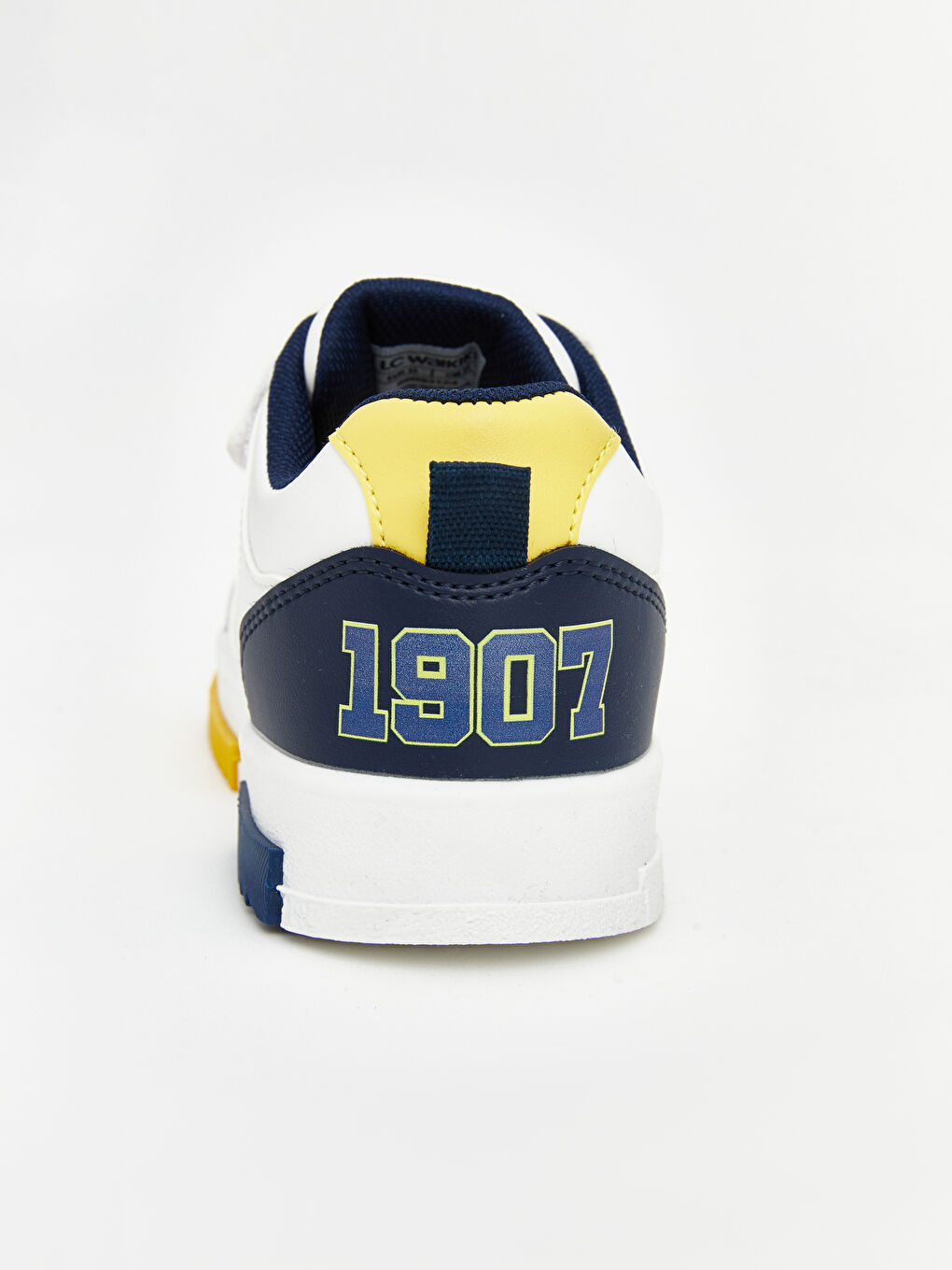 Beyaz Fenerbahçe Baskılı Erkek Çocuk Spor Ayakkabı-3