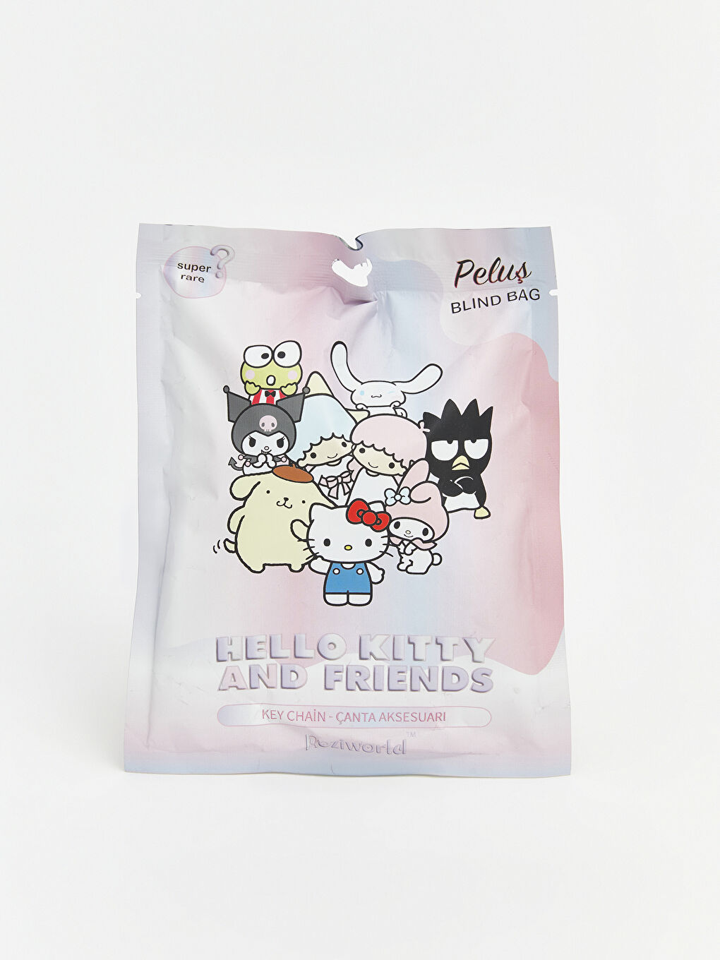 Karışık Kuromi Baskılı Kız Çocuk Çanta Charmı-1