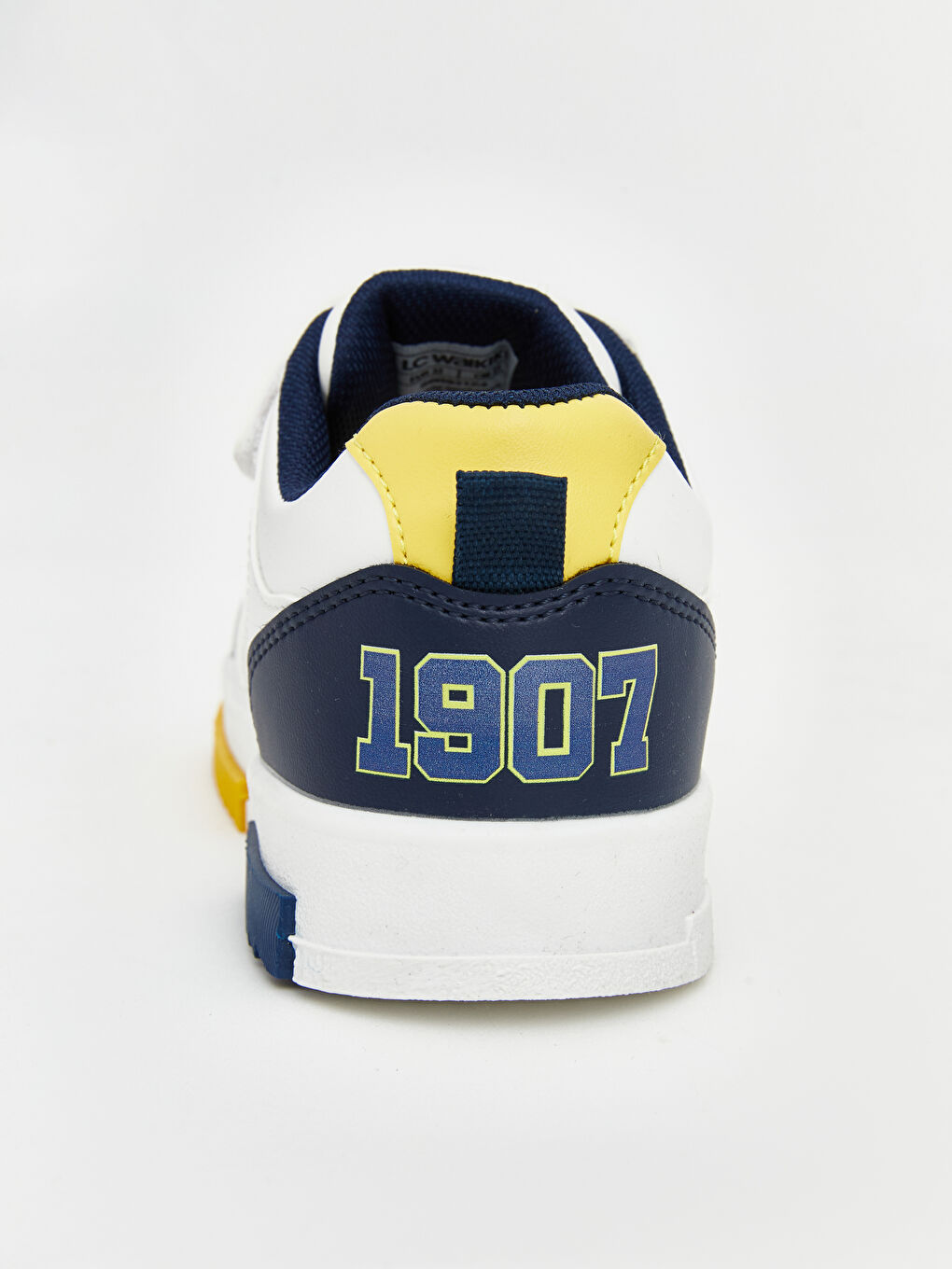 Beyaz Fenerbahçe Baskılı Erkek Çocuk Spor Ayakkabı-3