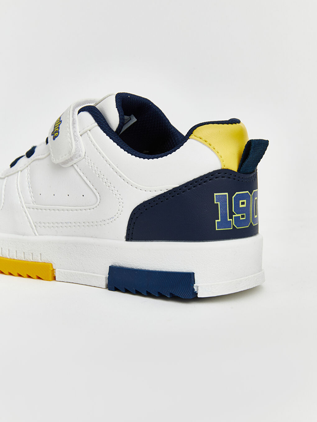 Beyaz Fenerbahçe Baskılı Erkek Çocuk Spor Ayakkabı-4